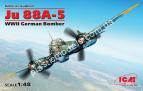 1/48 ICM 48232 Ju 88A-5, WWII German Bomber (100% new molds)