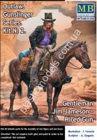1/35 Master Box 35204 Outlow. Gunslinger series. Kit No. 2. Gentleman Jim Jameson - Hired Gun