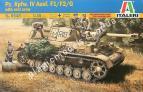 1/35 Italeri 6548 Pz. Kpfw. IV Ausf. F1/F2/G with rest crew