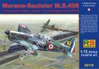 1/72 RS models 92118 Morane Saulnier MS.406 France 1940