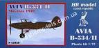 1/72 HR model 72020 Avia B-534/II (Slovakia 1939)