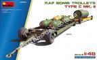 RAF bomb trolleys type C MK II 1/48 MiniArt 50002