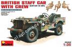 1/35 Mini-Art 35050 Британский командирский автомобиль с экипажем