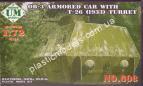 1/72 UMmt 608 OB-3 Armored car with T-26 (1933) turret