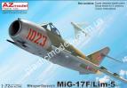 1/72 AZ model 7878 MiG-17F/Lim-5