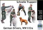 Schnelle Truppen - German WWII Drivers 1/35 Master Box 35327