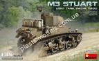 1/35 MiniArt 35425 M3 Stuart Light Tank. Initial Prod.