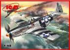 1/48 ICM 48154 Mustang P-51K - Американский истребитель II MB