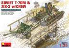 1/35 Miniart 35056 Soviet T-70 M & ZIS-3 w/crew