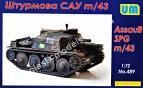 1/72 UM 489 Swedish assault SPG m/43