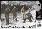 1/35 Master Box 3507 German tank crew (1943-1945) Kit No1