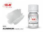 ICM акриловая краска 1023 алюминий металлик