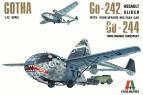 1/72 Italeri 111 GOTHA GO-242 GO-244 WITH KUBELWAGEN