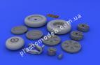 1/48 Eduard 648026 MiG-21 wheels