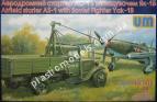 1/48 UM 505 Советский истребитель ЯК-1 и аэродромный стартер АС-1 на базе автомобиля ГАЗ-ААА
