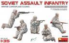 1/35 MiniArt 35226 Soviet Assault Infantry (Winter Camouflage Cloaks)
