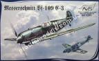 1/72 AVIS 72011 Messerschmitt Bf-109 C-3 WWII German fighter
