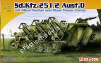 1/72 Dragon 7348 Sd.Kfz.251/2 Ausf.D mit 28cm Rocket and Steel Frame Crates