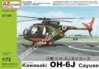 1/72 AZ model 7428 Kawasaki OH-6J