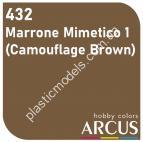 ARCUS 432 фарба коричнева Marrone Mimetico 1 (Camouflage Brown)