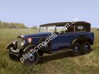 1/35 ICM 35532 Typ G4 (W31) с раскрытым тентом Германский пассажирский автомобиль II МВ