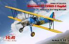 1/32 ICM 32050 Stearman PT-17/N2S-3 Kaydet , American Training Aircraft