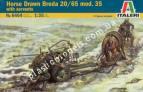 1/35 Italeri 6464 Horse Drawn Breda 20/65
