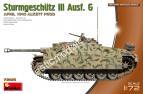 1/72 MiniArt 72106 Sturmgeschutz/StuG.III Ausf.G April 1943 Production