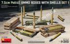 1/35 MiniArt 35398 7.5cm PaK40 Ammo Boxes with Shells set 1