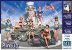 1/35 Master Box 35183 Pin-Up army girls