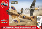 1/48 Airfix A50160 Supermarine Spitfire MkVb Messerschmitt Bf109E