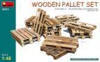 Wooden Pallet Set 1/48 MiniArt 49016