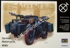 1/35 Master Box 3528 BMW R75 German Motorcycle, WWII