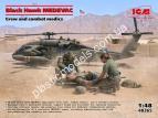 1/48 ICM 48365 Black Hawk MEDEVAC with Crew and Combat Medics