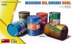 1/24 MiniArt 24008 Modern Oil Drums 200L