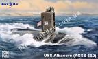 1/350 Mikro Mir 350-036 USS Albacore (AGSS-569) submarine