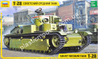 1/35 Zvezda 3694 Soviet Medium Tank T-28