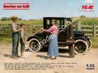 1/35 ICM 35829 Doctor on Call - Ford Model T and 4 Figures