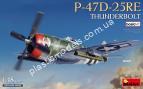 P-47D-25RE Thunderbolt Basic Kit 1/48 MiniArt 48009