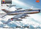 1/72 Kovozavody Prostejov 0390 MiG-19PM „Czechoslovak AF“