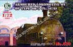 1/72 Ummt 610 Armored locomotive OV of type OB-3 (No.5676)