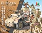 1/35 Italeri 6591 Autoblinda AB 41 with Bersaglieri El Alamein