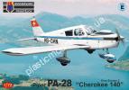 1/72 Kovozavody Prostejov 0547 Piper PA-28 - Cherokee 140 over Europe 2
