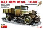 1/35 MiniArt 35134 GAZ-MM. Mod. 1943. Cargo Truck