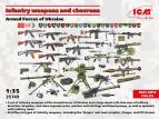1/35 ICM 35749 Infantry weapons and chevrons of the Armed Forces of Ukraine