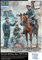 1/35 Master Box 35212 Urgent Dispatch. German Military Men