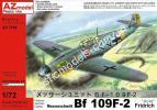 1/72 AZ model 7530 Messerschmitt Bf 109F-2 Fridrich 