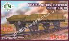 1/72 UMmt 614 Biaxial 20 ton platform (short-6.6 m)