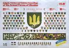 1/35 ICM 35748 Insignia, Patches and Vehicles Camouflage of the Armed Forces of Ukraine