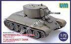 1/72 UM 442 T-34 Assault tank with turret D-11